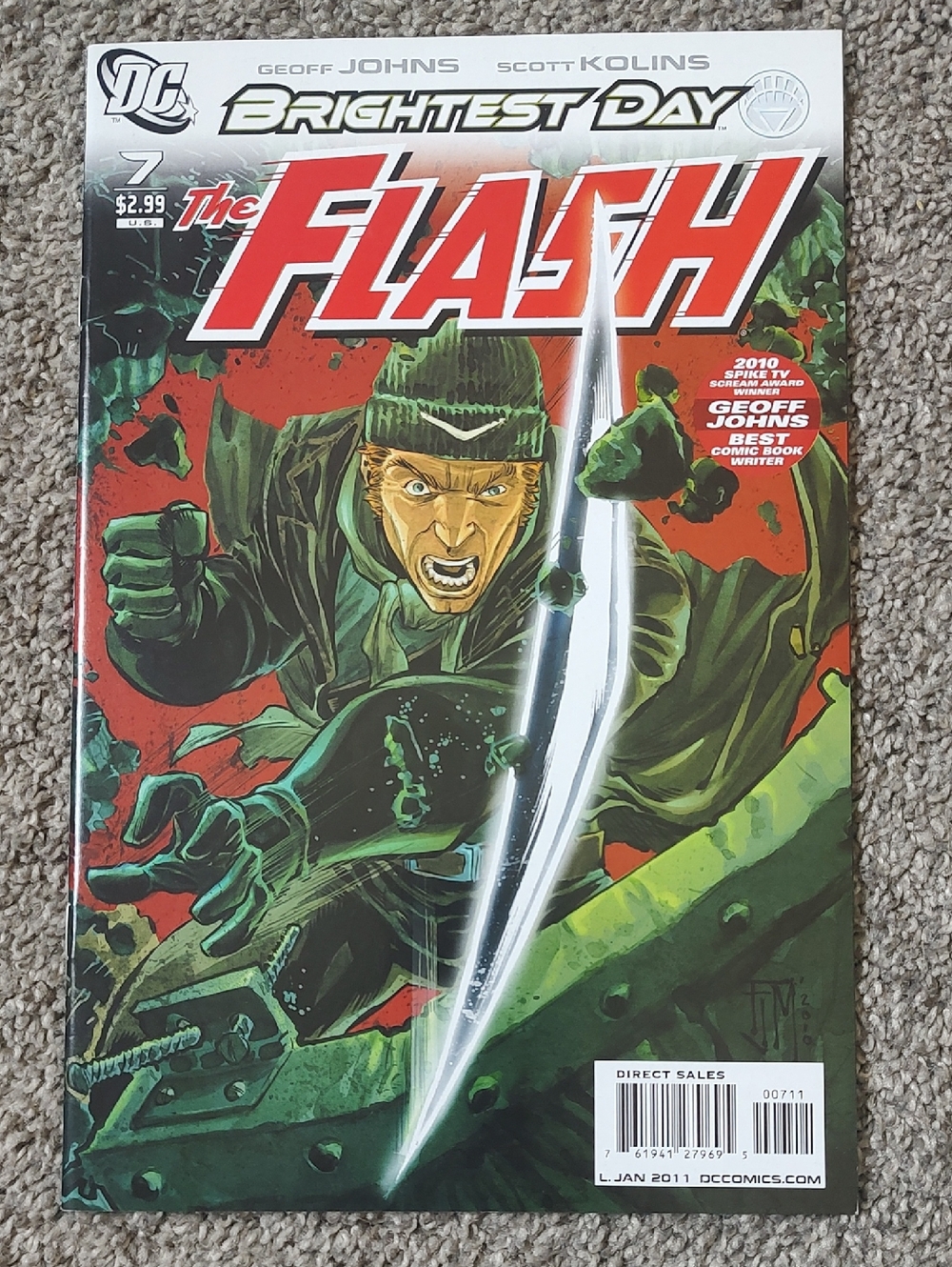 FREE With Purchase - DC Comics The Flash #7 January 2011